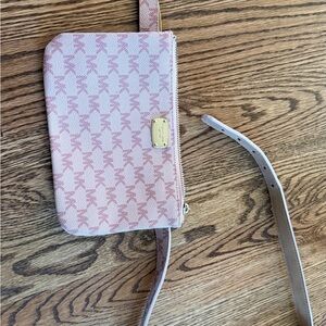 Michael Kors Pink and Cream Crossbody Bag